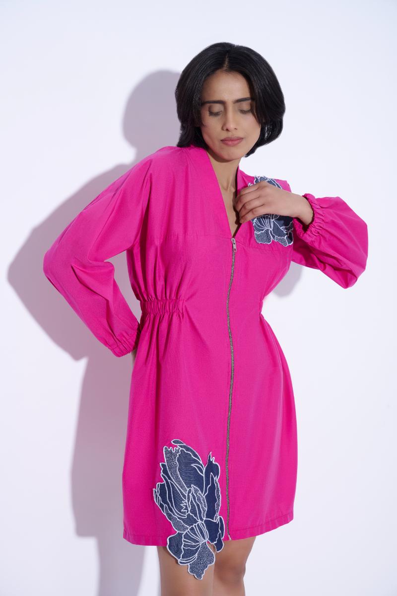 Gigi Applique Embroidered dress