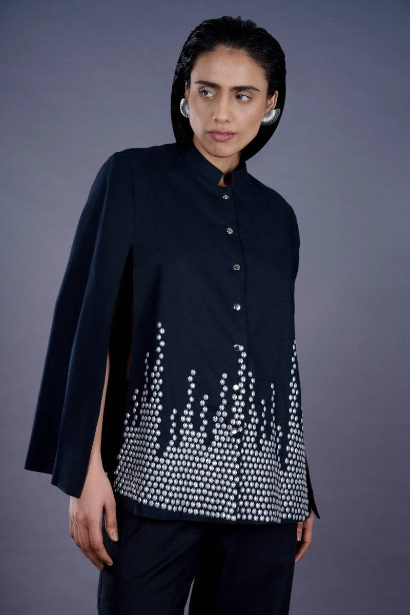 Nova Embellished Cape