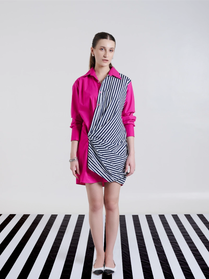 Milani Dress Fuchsia Pink
