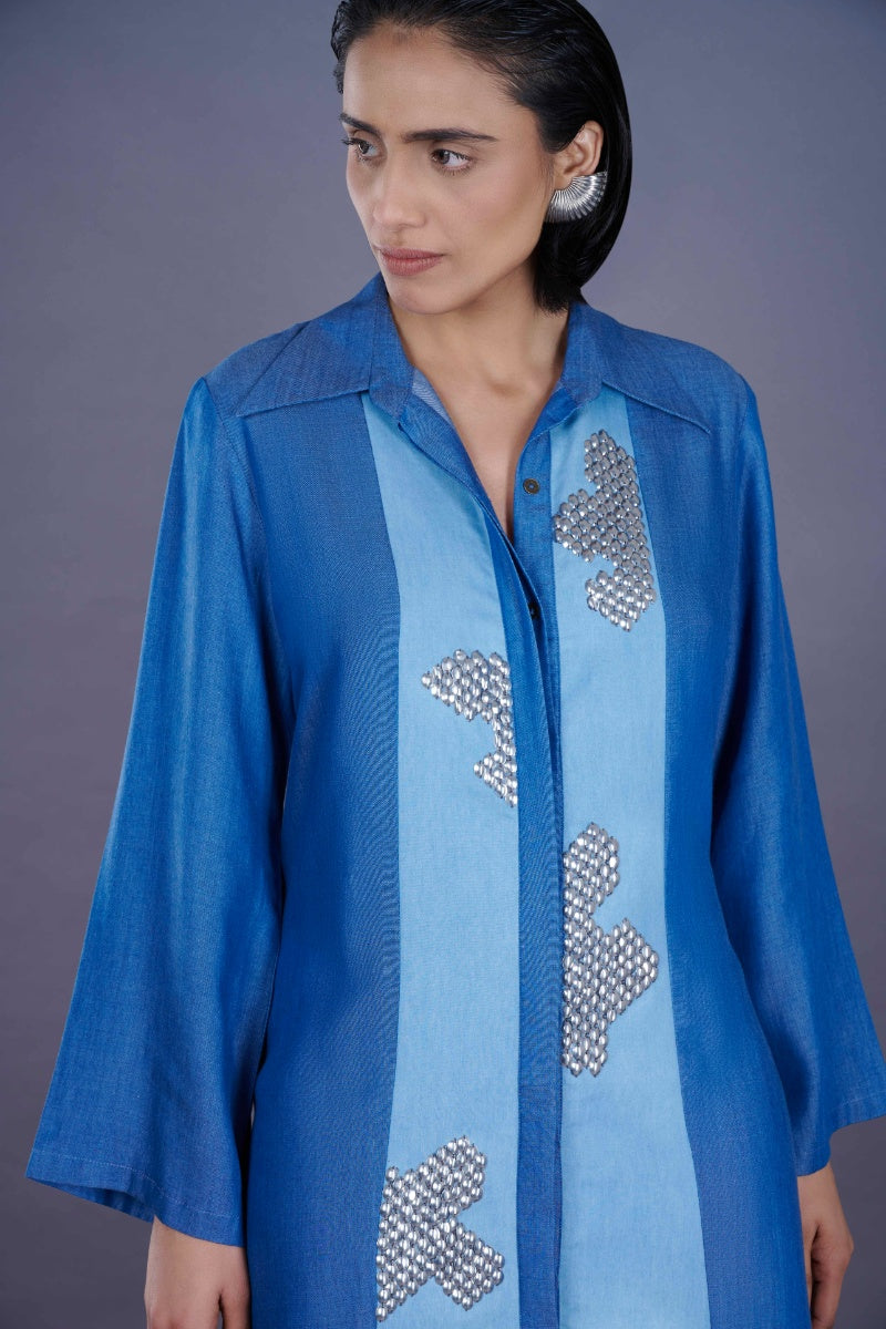 Tauri Embellished Dual Dress