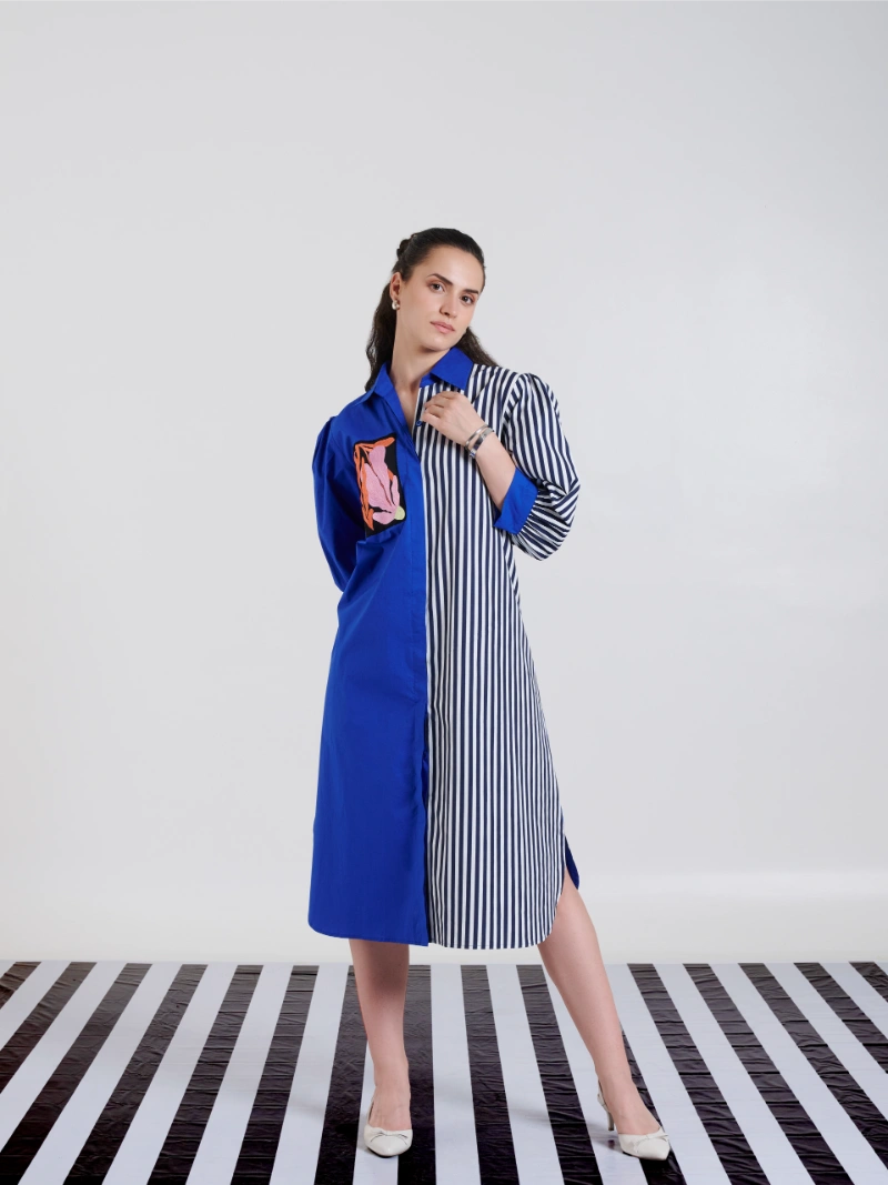 Rumi Dress Royal Blue