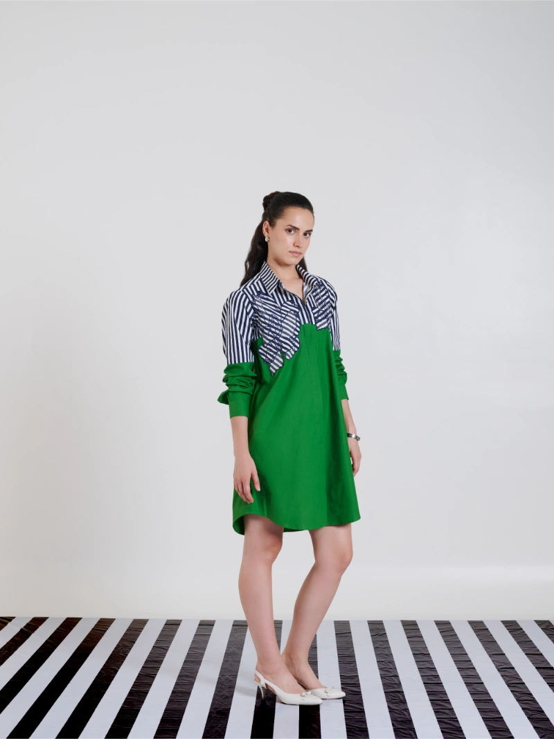 Eden Dress Jade Green