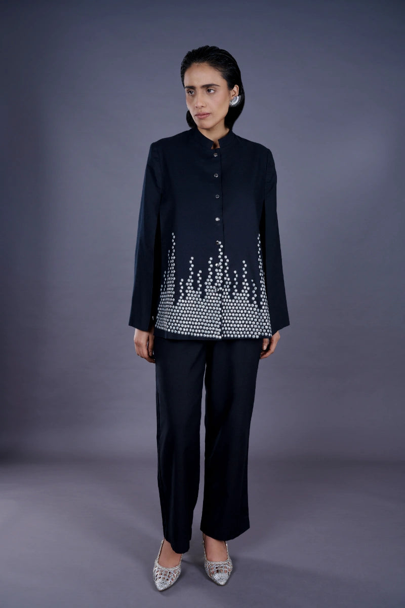 Nova Embellished Cape