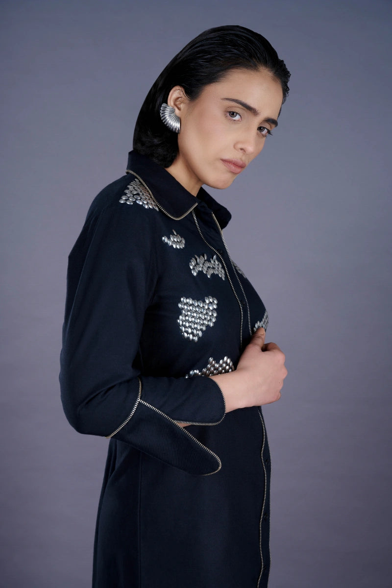 Luna Embellished Dress