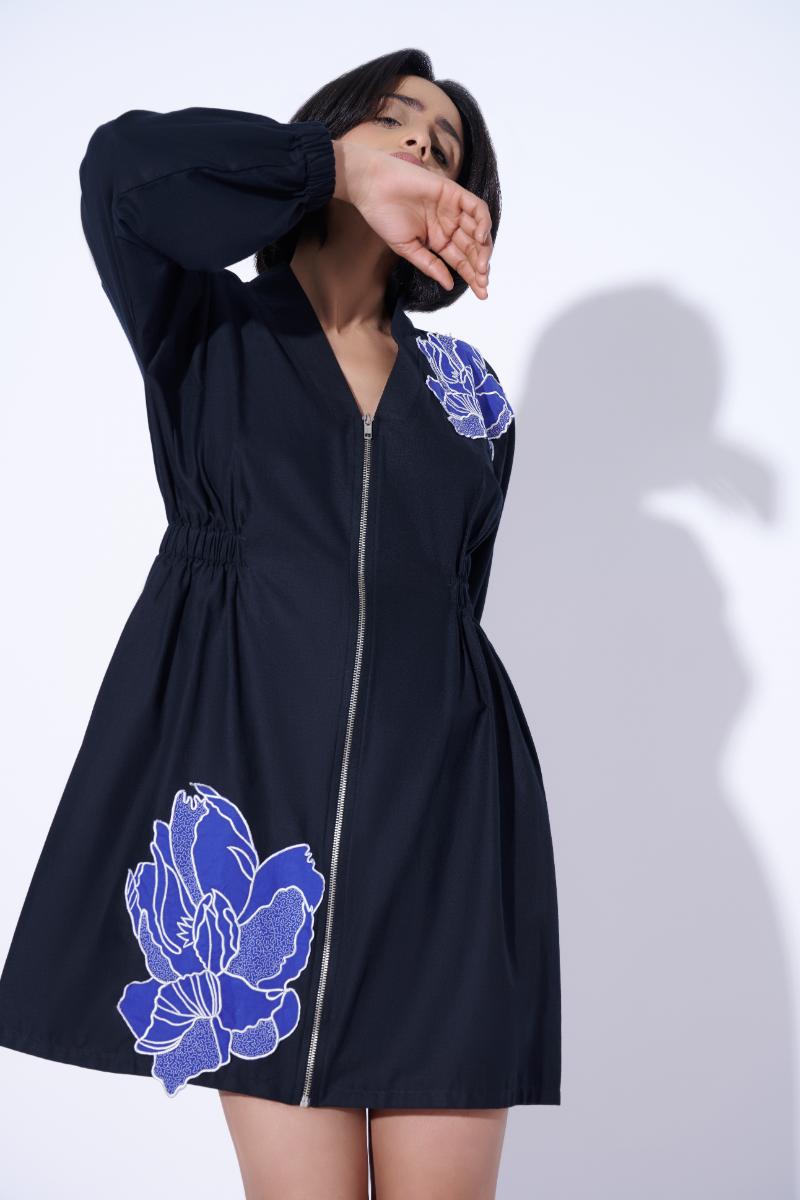 Gigi Applique Embroidered dress