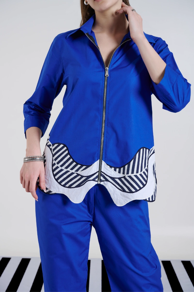 Wave Cordset Royal Blue