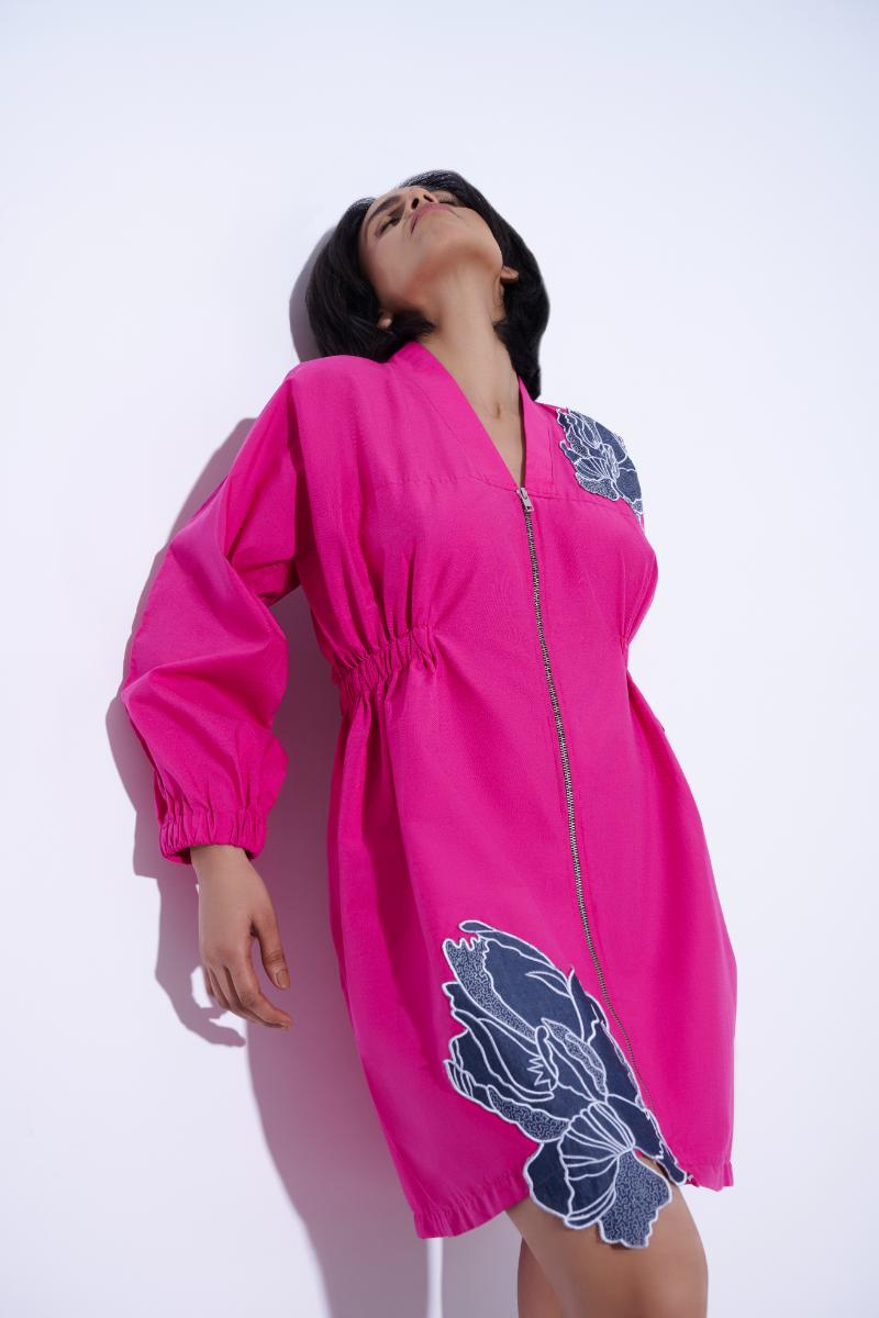 Gigi Applique Embroidered dress