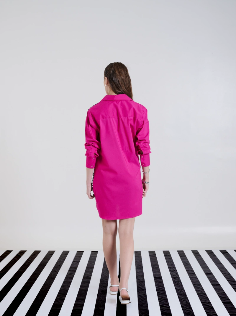 Milani Dress Fuchsia Pink