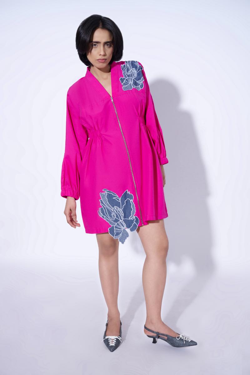 Gigi Applique Embroidered dress