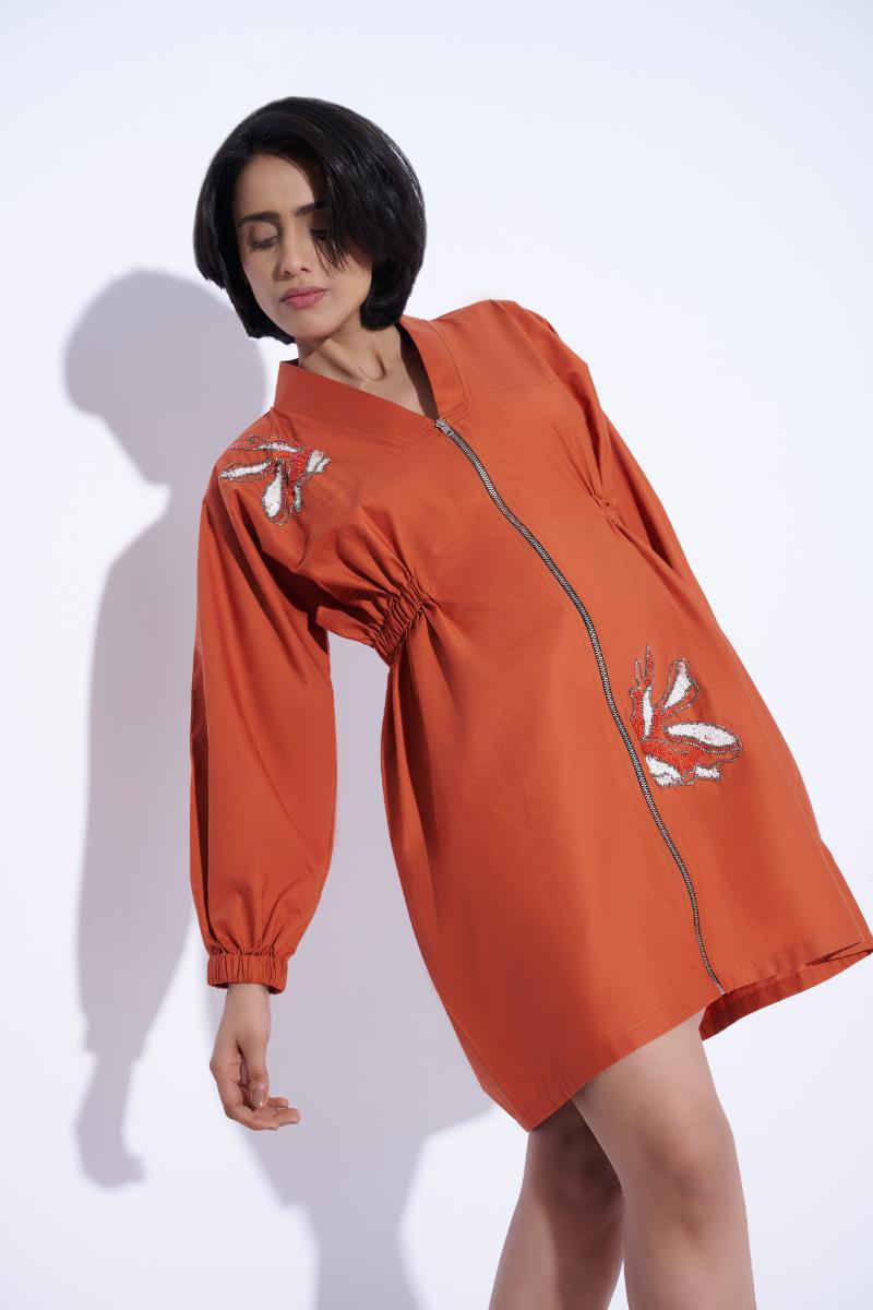 Aroka embellished dress