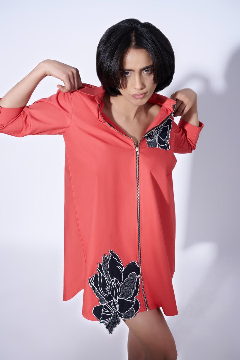 Gigi Applique Embroidered dress