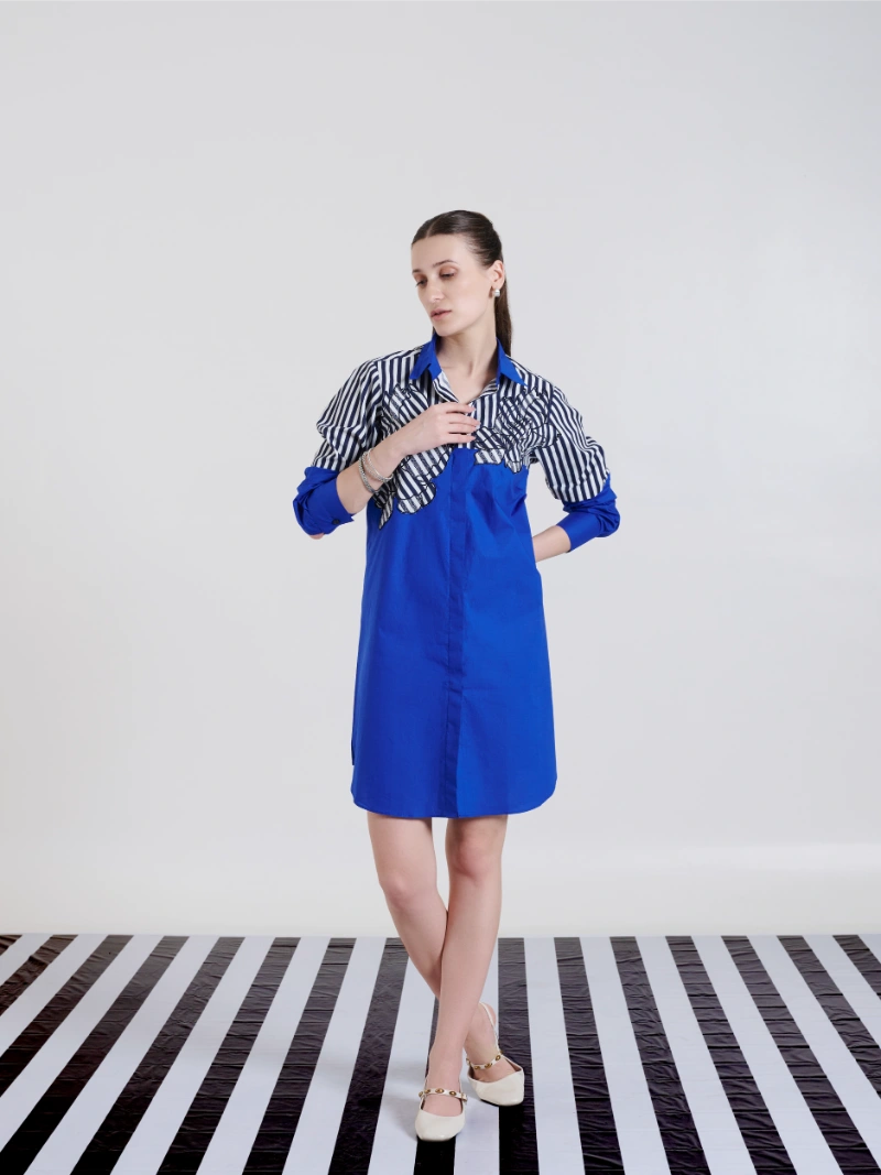 Eden Dress Royal Blue