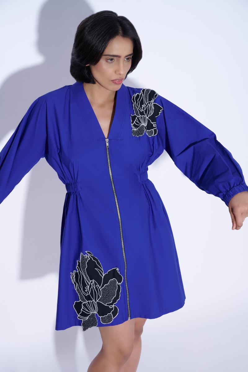 Gigi Applique Embroidered dress