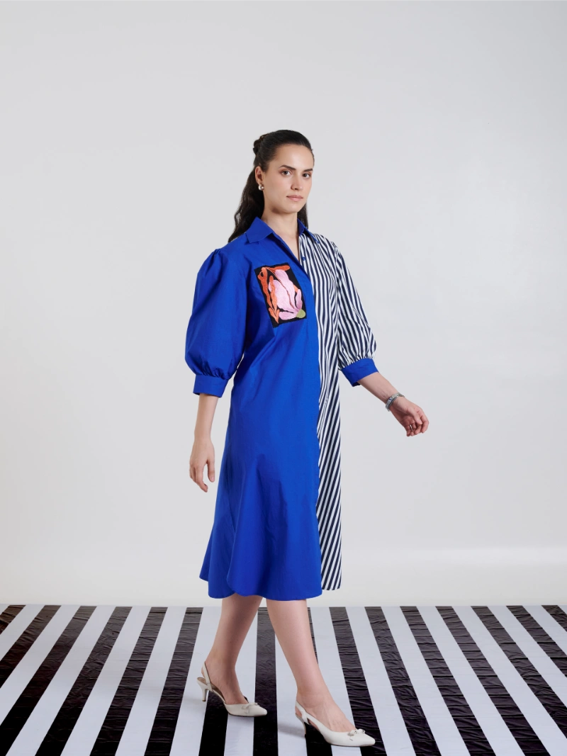 Rumi Dress Royal Blue