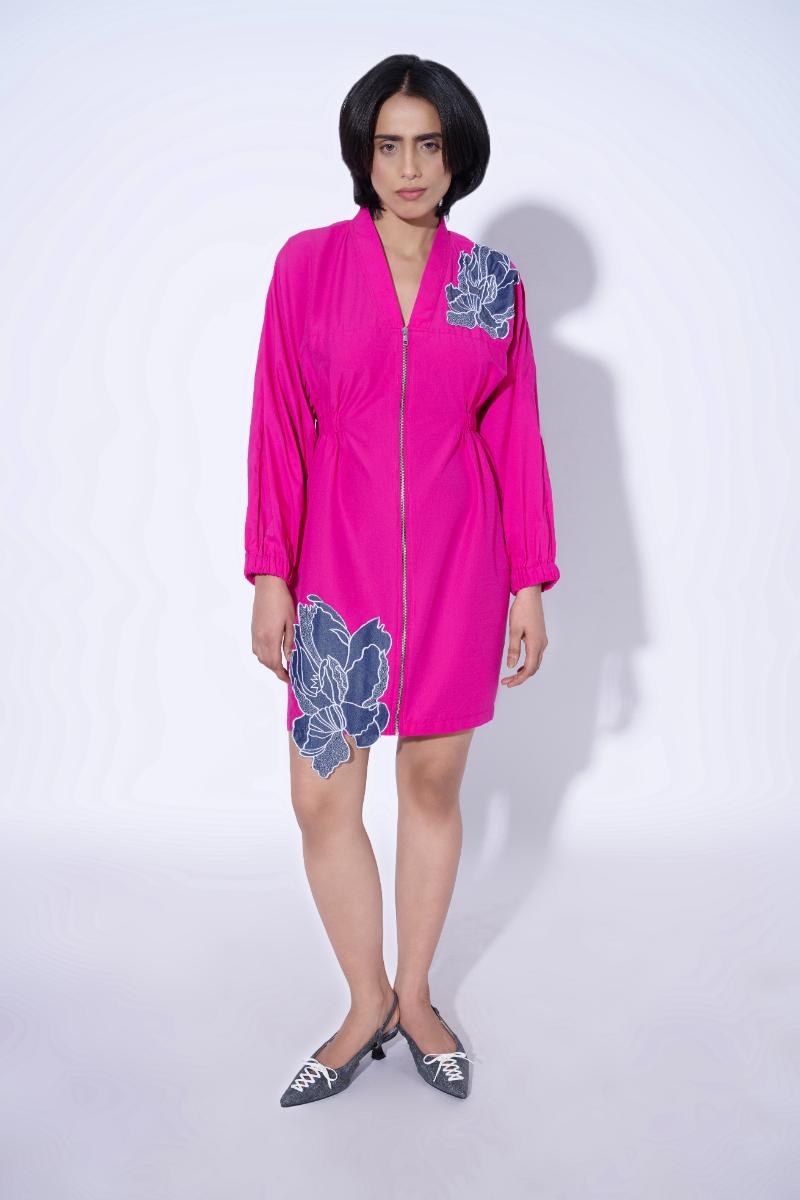 Gigi Applique Embroidered dress