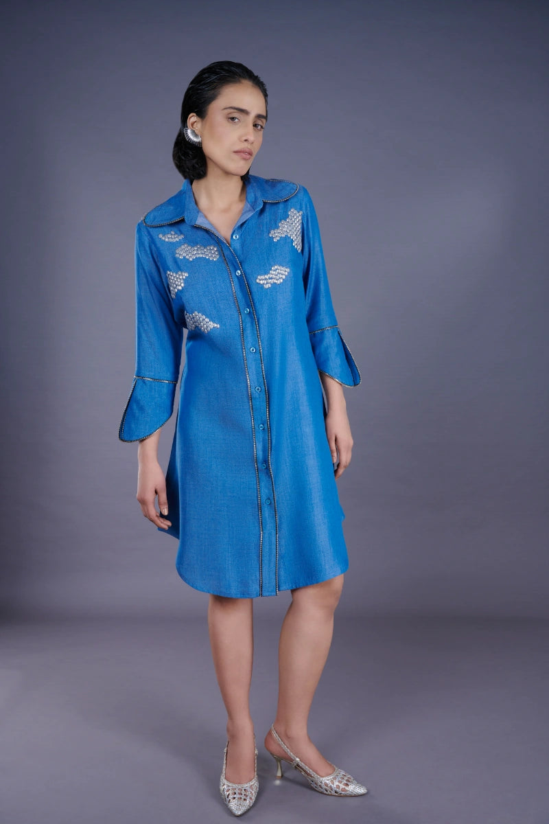 Luna Embellished Dress