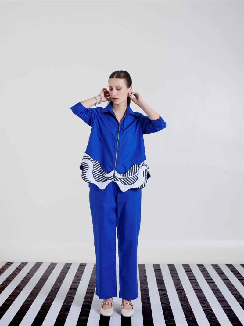 Wave Cordset Royal Blue