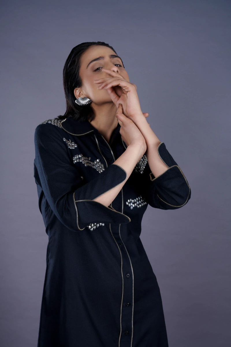 Luna Embellished Dress