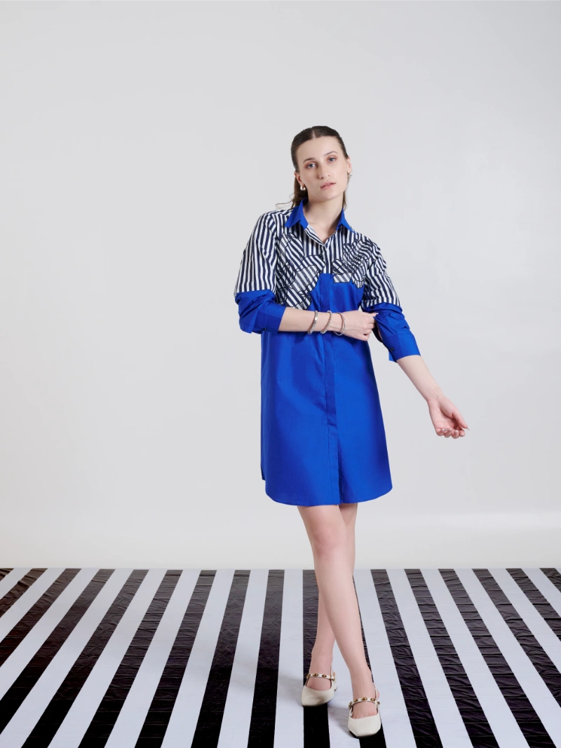 Eden Dress Royal Blue