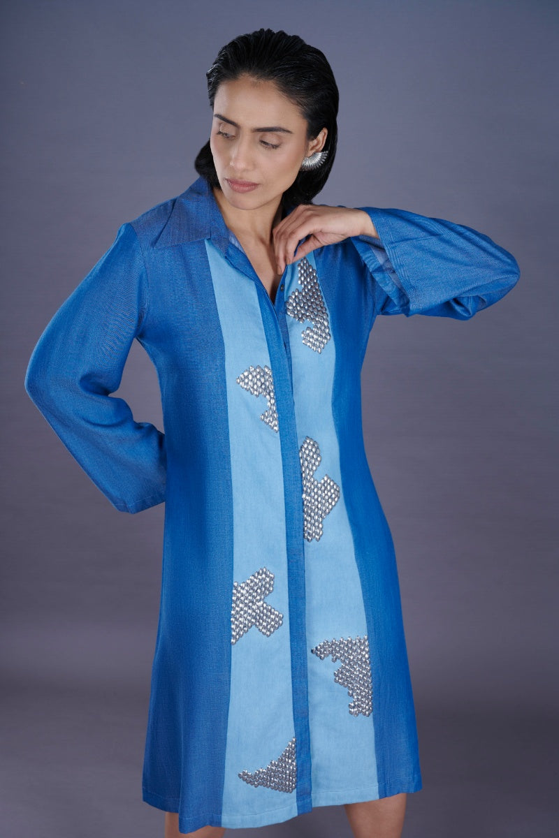 Tauri Embellished Dual Dress